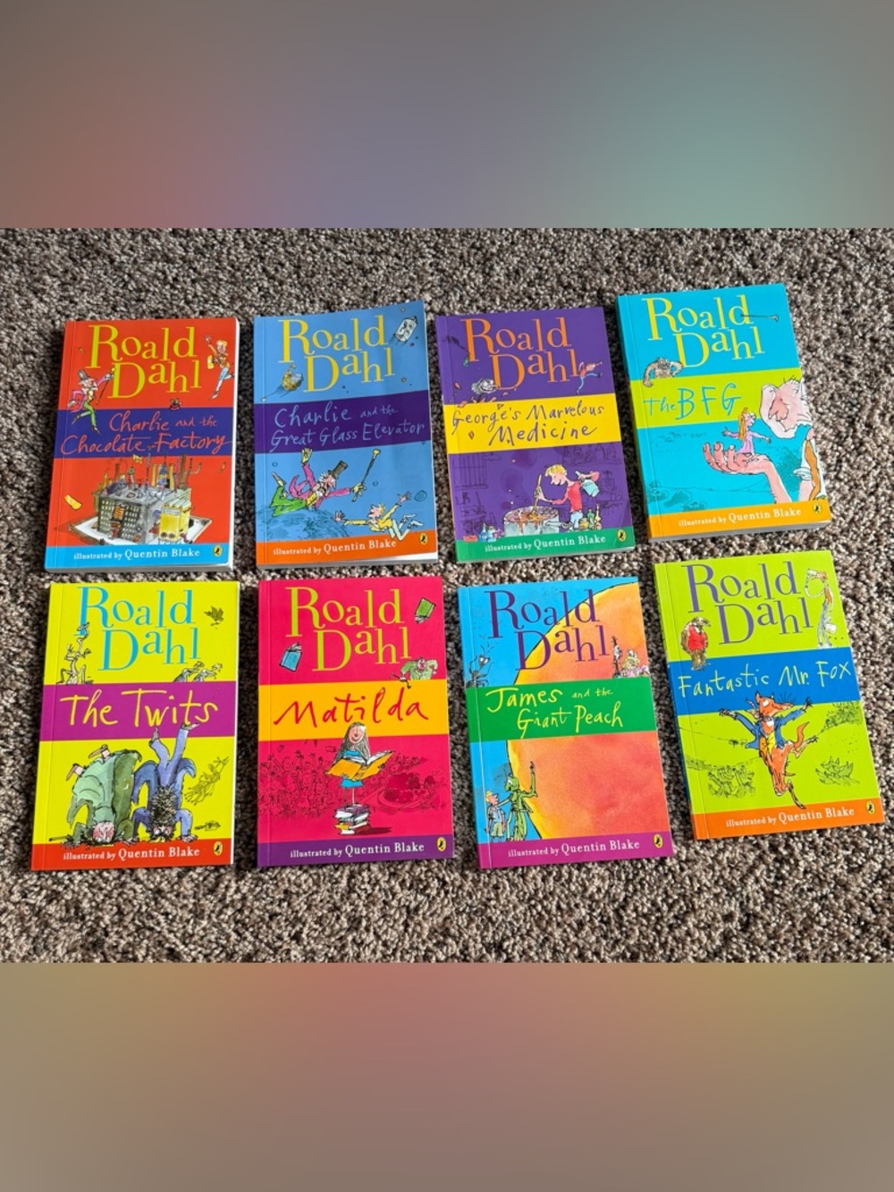 Roald Dahl Collection- 8 Book Set